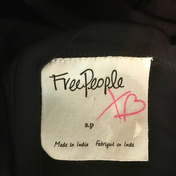 Free People Beaded Backless Top- Size S - Picture 8 of 10